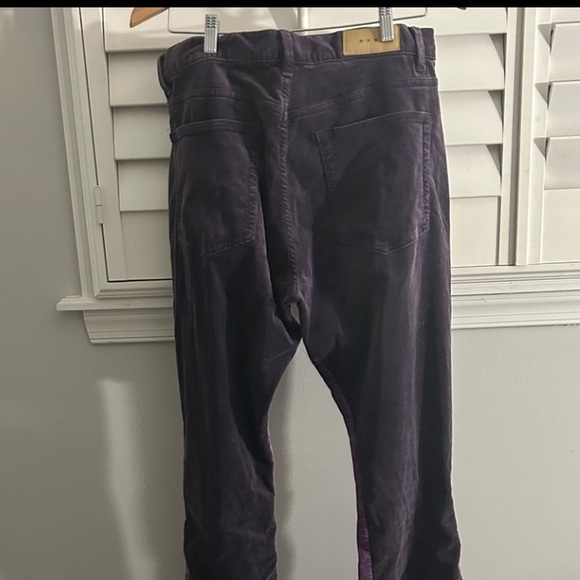 MNML Men’s Purple Corduroy Pants | B428 | Size 32 - Picture 6 of 7
